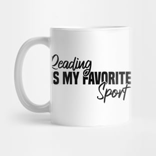 Reading Is My Favorite Sport Mug